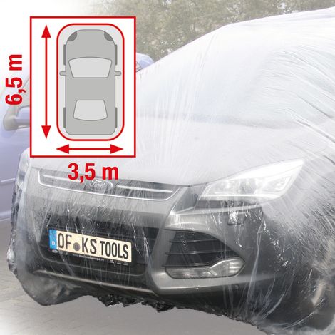 KS Tools 500.8073 Kunststoffgarage, transparent, 6,5 x 3,5 m (1/3)