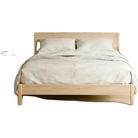 Mesita de noche con cajón, diseño minimalista moderno, color blanco. (1/2)