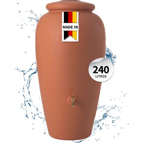 GARANTIA ánfora 240 L terracota (1/5)