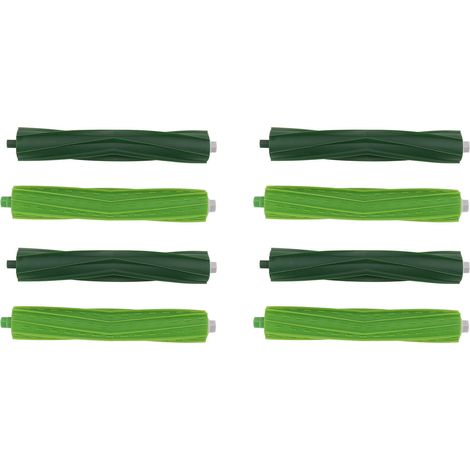 Kit de repuestos para aspiradora robot Roomba: 4 juegos de cepillos principales y extractores de polvo. (1/4)