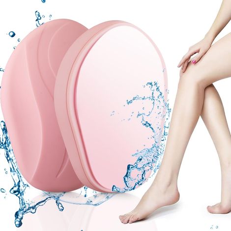 Depiladora de cristal, borrador de depiladora de nanocristal, herramienta de depilación portátil para piernas, brazos y espalda