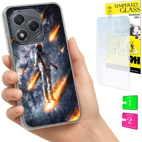 Schutzhülle für Honor 400 Lite: Foto-Rückseite + 9H-Glas (1/5)