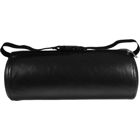 Coussin Lombaire de Chaise Noir en Tissu, Mousse et Plastique (1/5)