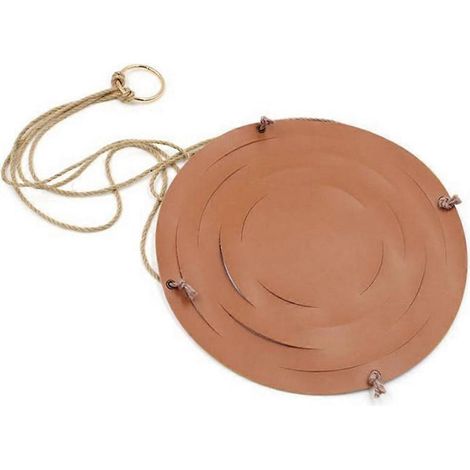 Support mural en cuir PU pour vases et pots, panier à plantes A-- (1/5)