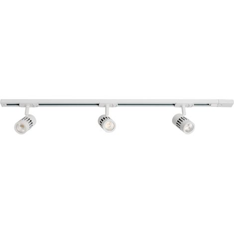 Rail avec spots LED 3x8W 3000K Blanc (1/3)