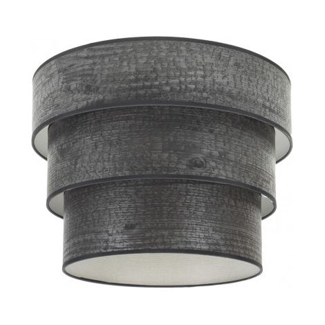 Suspension triple smile e27 bois noir 40dx20dx26h