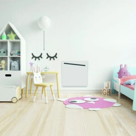 RADIATEUR INERTIE FONTE DINKY HORIZONTAL 1000W BLANC (1/5)