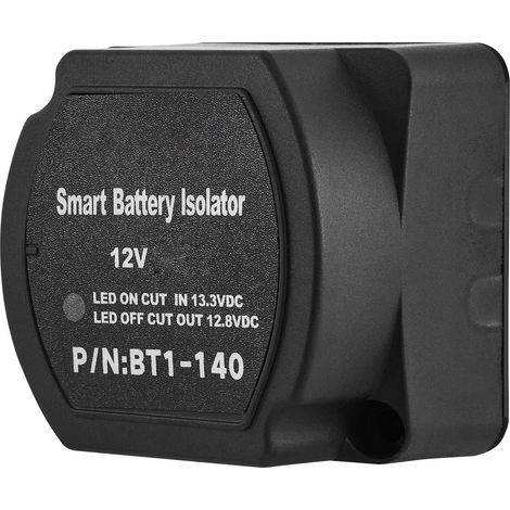 12V 4m Laderelais-Set, automatischer Batterietrenner mit VSR-Spannungserkennung, kompatibel mit Fahrzeugen, Wohnmobilen, Booten, Wohnwagen, Yachten, ATVs, UTVs, Booten und Werkstätten (1/5)