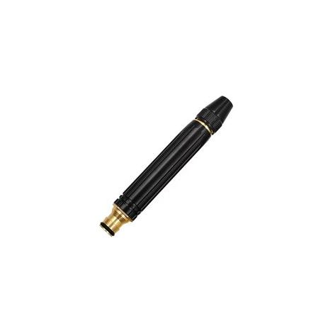 Verstellbare Hochdruck-Wasserpistole mit Düse, Schlauchanschluss und Regner zur Reinigung von Waschanlagen und zur Gartenbewässerung. – Crezuo