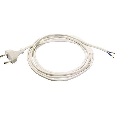 Câble de Connexion Euro, 3m H03VVH2-F 2x0.75, 230 V (1/5)
