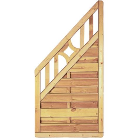 Antikzaun-Serie Ecke grün 90 x 180/90 cm
