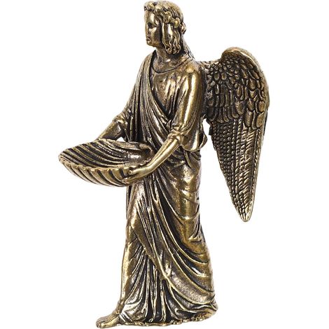 Figurine Symbole de et D'espoir, Décoration Artistique d'ange Gardien en Laiton Ailes Symétriques pour Chambre ou Mariage (1/5)