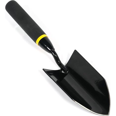 Paleta de jardín resistente con punta afilada para cavar y herramienta de jardinería duradera con mango ergonómico，Ideal para plantar (1/5)