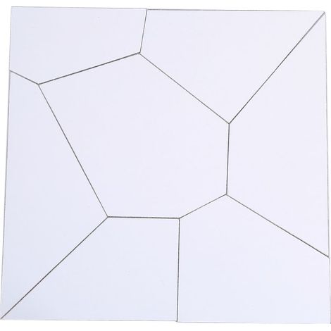 Miroir Moderne en Acrylique, Décal Art Mural Amovible pour Salle à Manger, Papier Peint Décoratif (1/3)
