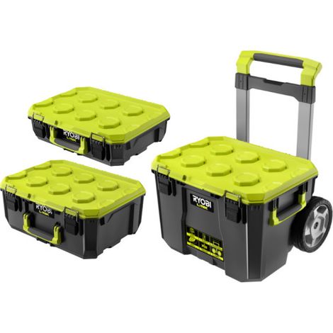 RYOBI LINK System pack Cassetta degli attrezzi su ruote - Cassetta degli attrezzi media - Cassetta degli attrezzi compat