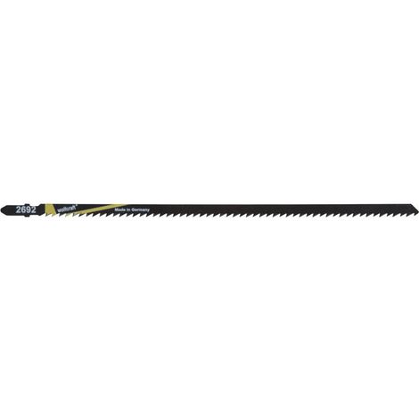 wolfcraft 2692000 Lame de scie sauteuse CV longueur dentee 227 mm queue en T argent (1/4)