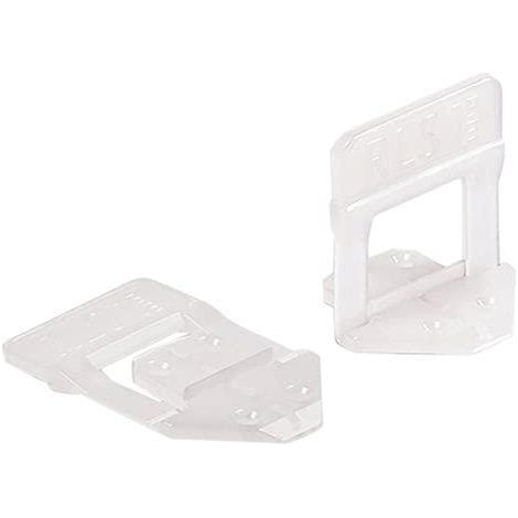 Sistema nivelación baldosas Raimondi clips 1 mm 300 unidades