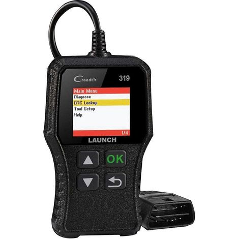 LAUNCH CR319 Creader Lecteur de codes d'erreur OBD2 Scanner OBDII EOBD Outils de diagnostic automobile Testeur OBD2 (1/5)