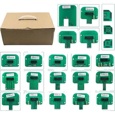 Telaio BDM, adattatori da 22 pezzi, integrazione LED, adattatori da 22 pezzi (1/2)