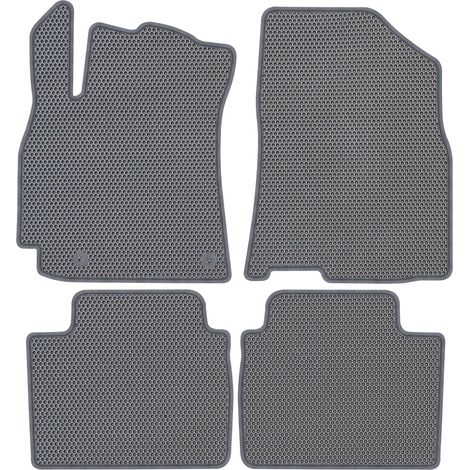 Tapis de sol spécifiques pour Hyundai Elantra VII SD (à partir de 2020) - EVA Gris nid d'abeille (1/5)
