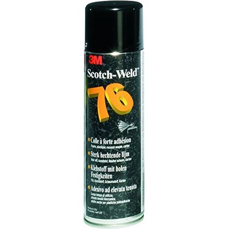 Colla spray 3m hi-tack 76 forte adesione superfici grandi