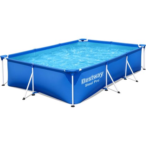 Piscina Rettangolare con struttura Steel Pro Frame 300x201x66 Bestway 56404 (1/4)