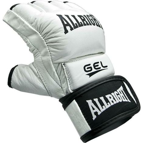 GUANTI MMA PRO PU, taglia XL, bianchi