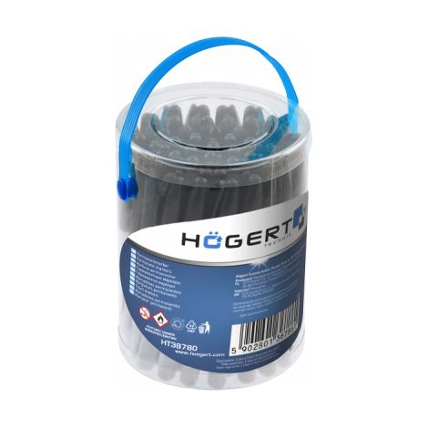 MARQUEURS PERMANENTS HOGERT NOIR 45 pcs.