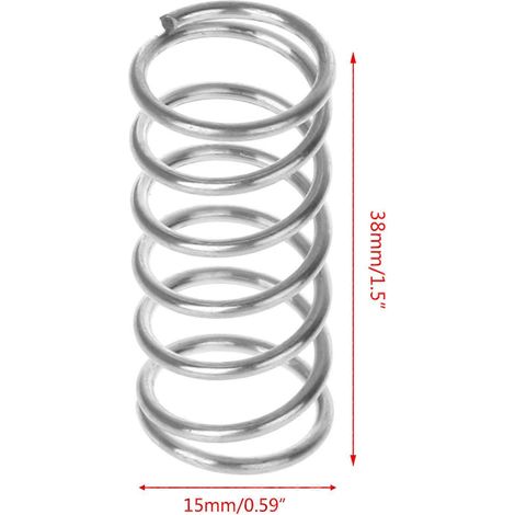 Ressort de bobine pour tête de coupe Autocut 25-2 FS44 FS55 (pièce de rechange argentée) (1/2)