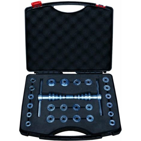 Kit de presse de roulement de bicyclette – Outil d'assemblage pour installation de roulements de moyeu – Alliage aluminium léger et durable