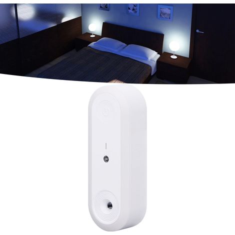 Luftreinigendes Nachtlicht für Zuhause, intelligente LED-Negativionenlampe mit Sensor, Rauch- und Formaldehydbeseitigung, weiß, 100-240 V, europäischer Standard. (1/5)