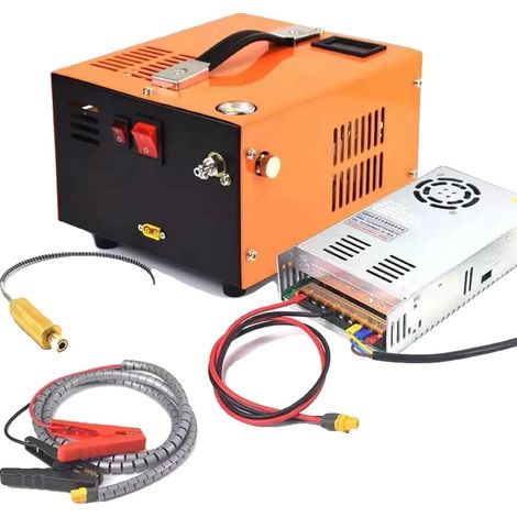 Compresor de aire de alta presión, diversas opciones de alimentación, función de apagado automático, 220V-12V (1/2)