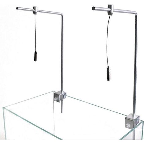 Verstellbare Aquarienhalterung, universelle Aquarienlampenhalterung, Lampenfassungs-Aufhängungsset, Aquarienzubehör.