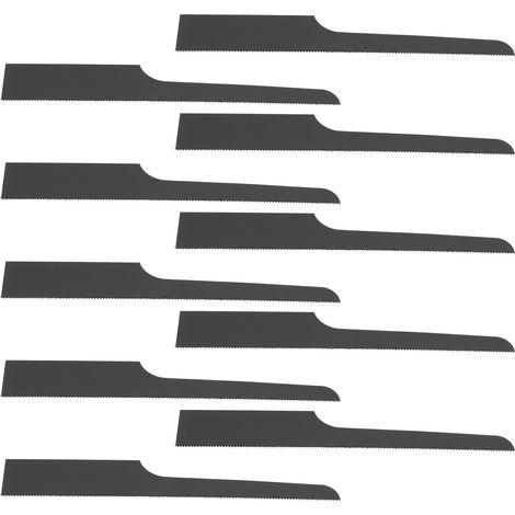 10 Pcs 32T Air Saw Blades Replacement Blades for Pneumatic Body Saw High Bi-Metal Body Saw Blades Air Central Body Saw Blades Replacement Cutting Tool Black (1/5)