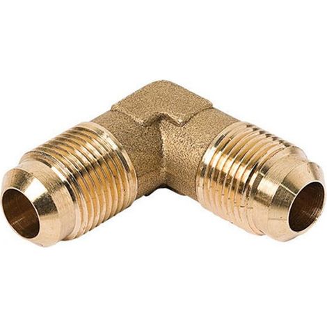 RACCORDO NIPLEX OTTONE A GOMITO DA 1/2 PER TUBO RAME CLIMATIZZATORE