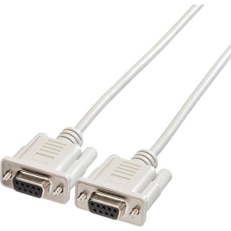 Cavo Seriale Roline [1x Presa SUB-D a 9 poli - 1x Presa SUB-D a 9 poli] 1.80 m Grigio (1/3)