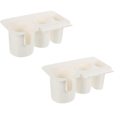 Étagère de rangement de bureau, organiseur de câbles multi-trous, étagère de rangement pour tasses, organiseur de bureau (1/4)