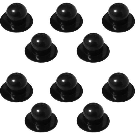 Bouchon de bouchon de pompe de rechange pour piscine Intex Noir (10 pièces) (1/5)