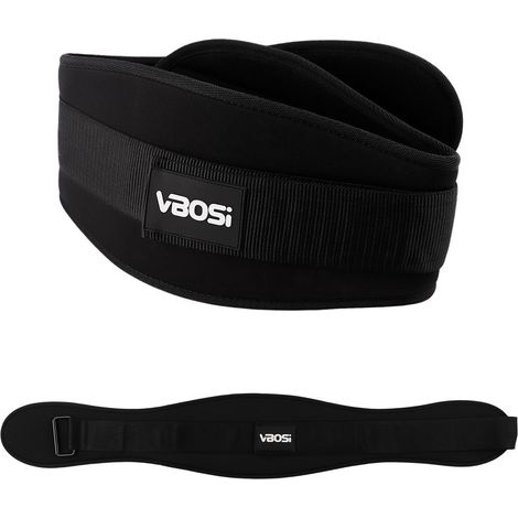 Weightlifting Belt for Men and Women, 17 cm Weight Belt for Fitness, Bodybuilding, Strength Training, Training Belt, Weightlifting Belt, Gym Workout