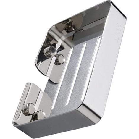 Porte- Mural Acier Inoxydable pour Salle De Bain Support De à Barres sans Perçage Design Élégant Et Pratique Résistant Et pour Rangement Optimal (1/5)