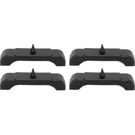 Support de radiateur 3 pièces 4012326681S, coussinets de montage de remplacement pour Camaro Impala Chevelle, amortisseurs en caoutchouc noir robustes. (1/5)