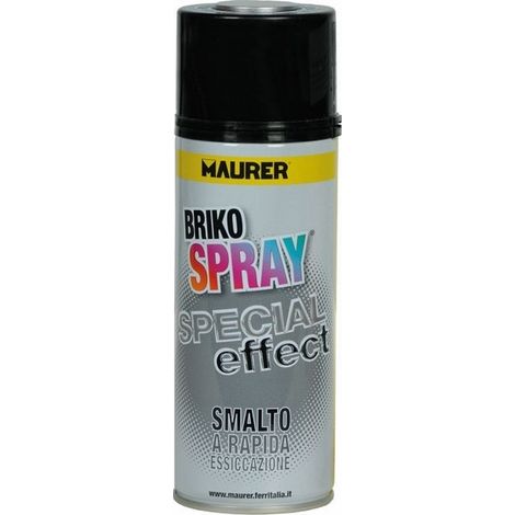 Smalto Briko Spray Special Effect Maurer 400 ml Argento Ral952 cf. 6 Pz