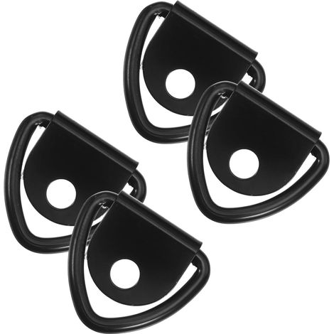 4 piècesCrochet d'arrimage robuste en acier inoxydable pour remorques,camions et entrepôts, (1/5)
