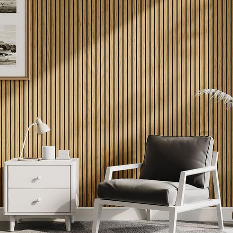 MDF Wall Panel with PVC Veneer & PET Backing (1/5)