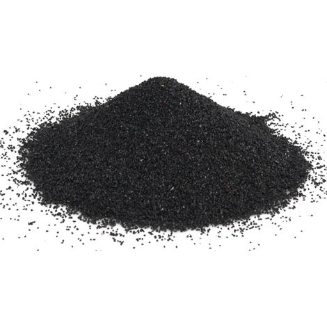 Aquarium Sand 25 kg Black 0.2-2 mm vidaXL