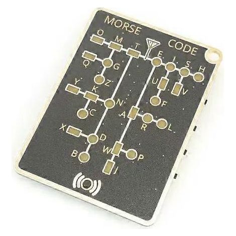 Carte d'entraînement au code Morse Pro édition LED, outil d'apprentissage pratique pour maîtriser la transmission et la réception du code Morse (1/3)