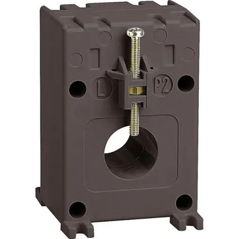 Transformateur de courant fermé pour barre 16x12,5mm ou câble Ø21mm - rapport transformation 200/5 - 4VA LEGRAND 412106 (1/2)