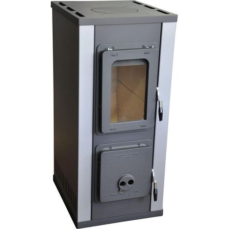Dauerbrandofen FLENSBURG II 7 kW, H/B/T: 931/400/460mm