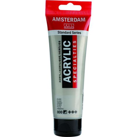 Amsterdam Acrylic 120 ml Argento