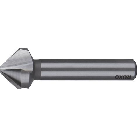 Kegelsenker 75Grad D.16,5mm HSS Blank Z.3 Schaft-D.10mm RUKO (1/4)